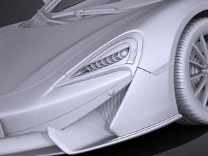 Mclaren 570 GT 2017 Modelo 3D