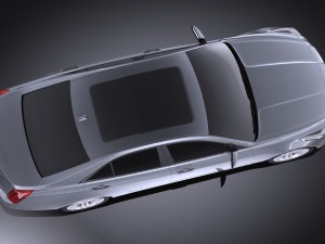 Cadillac CTS 2014 Vray 3D Model