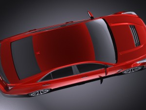 Cadillac CTS-V 2016 Vray 3D 모델