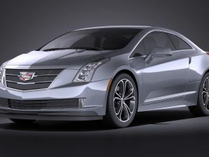 Cadillac ELR 2016 Vray Modèle 3D