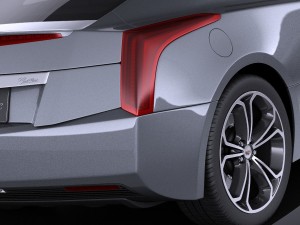 Cadillac ELR 2016 Vray 3D Модель
