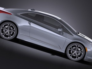 Cadillac ELR 2016 Vray 3D Модель