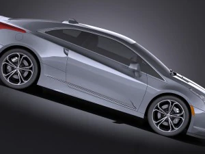 Cadillac ELR 2016 Vray 3D Model