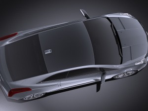 Cadillac ELR 2016 Vray 3D Модель