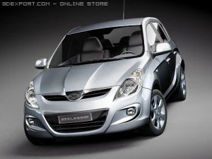 Hyundai i20 3D Model