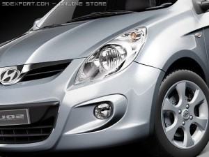 Hyundai i20 Model 3D