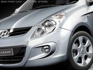 Hyundai i20 3D Model