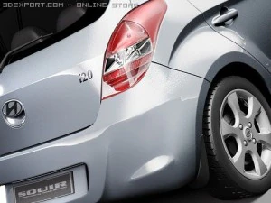 Hyundai i20 3D Model