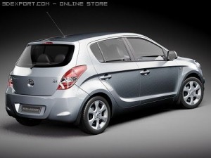 Hyundai i20 Model 3D