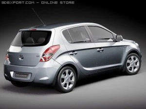 Hyundai i20 3D Model