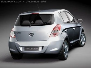 Hyundai i20 3D Model