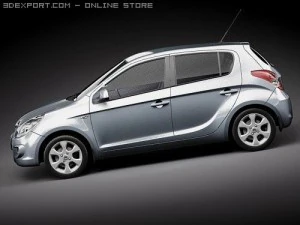 Hyundai i20 3D Model
