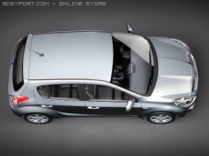 Hyundai i20 3D Model
