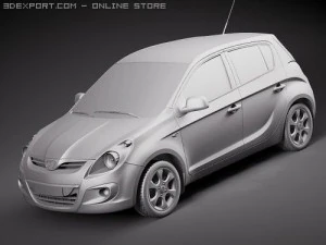 Hyundai i20 3D Model