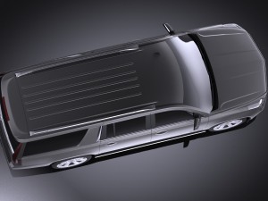 Cadillac Escalade ESV 2016 Vray 3D Модель
