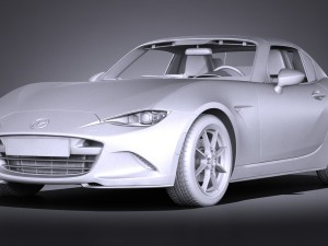 Mazda MX-5 RF 2017 3D 模型