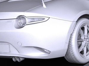 Mazda MX-5 RF 2017 3D 模型