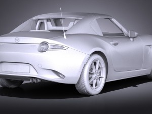 Mazda MX-5 RF 2017 3D 模型