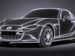 Mazda MX-5 RF 2017 3D 模型
