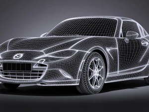 Mazda MX-5 RF 2017 3D Model
