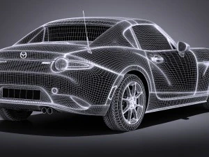 Mazda MX-5 RF 2017 3D Model
