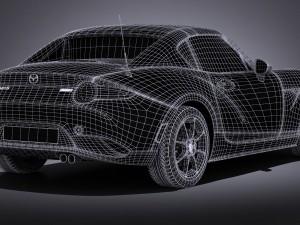 Mazda MX-5 RF 2017 3D 模型