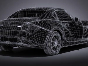 Mazda MX-5 RF 2017 3D Model