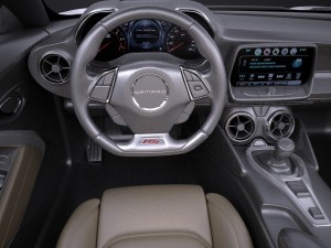 Chevrolet Camaro RS Convertible 2016 vray Modèle 3D