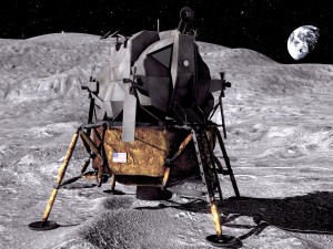 Moon NASA Astronaut Studio 3dsmax vray 3D मॉडल