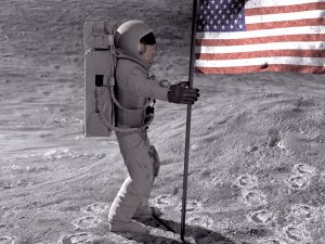Moon NASA Astronaut Studio 3dsmax vray 3D मॉडल
