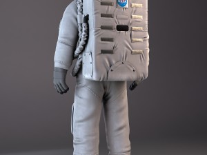 Moon NASA Astronaut Studio 3dsmax vray 3D मॉडल