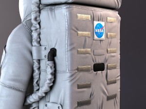 Moon NASA Astronaut Studio 3dsmax vray 3D मॉडल