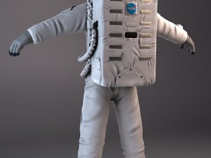 Moon NASA Astronaut Studio 3dsmax vray 3D मॉडल