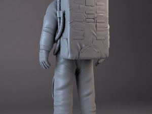 Moon NASA Astronaut Studio 3dsmax vray 3D मॉडल