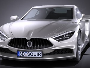 Generic Coupe 2016 3D 模型