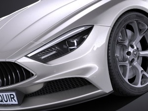 Generic Coupe 2016 3D 模型