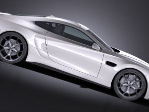 Generic Coupe 2016 3D 模型