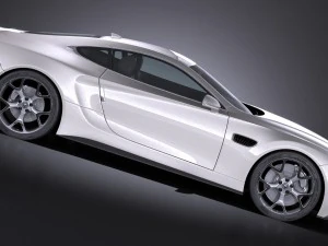 Generic Coupe 2016 3D Model
