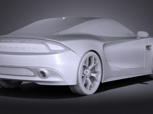 Generic Coupe 2016 3D 模型
