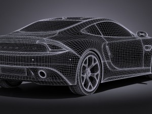 Generic Coupe 2016 3D 模型