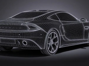 Generic Coupe 2016 3D Model