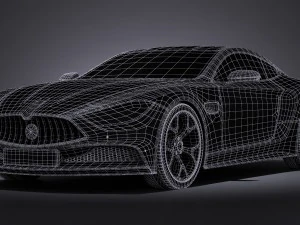 Generic Coupe 2016 3D Model
