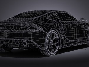 Generic Coupe 2016 3D 模型