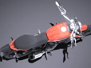 Ducati Scrambler Sixty2 2016 3D Model