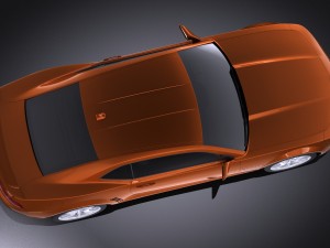 Chevrolet Camaro RS 2014 vray 3D Model