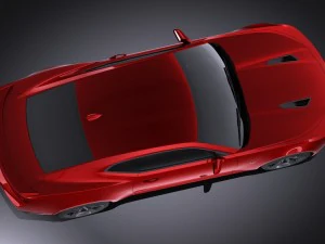Chevrolet Camaro SS 2016 vray 3D Model