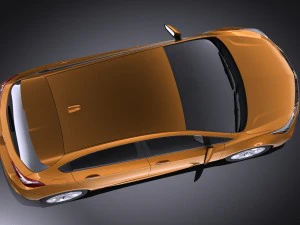 Chevrolet Cruze RS Hatchback 2016 vray 3D Model