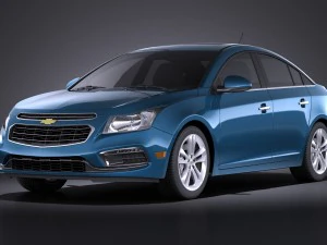 Chevrolet Cruze Sedan 2015 vray Model 3D