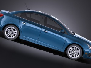 Chevrolet Cruze Sedan 2015 vray 3D 模型