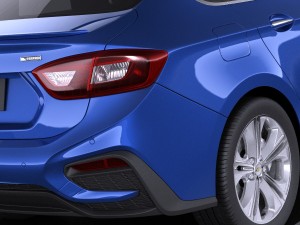 Chevrolet Cruze Sedan 2016 vray Model 3D